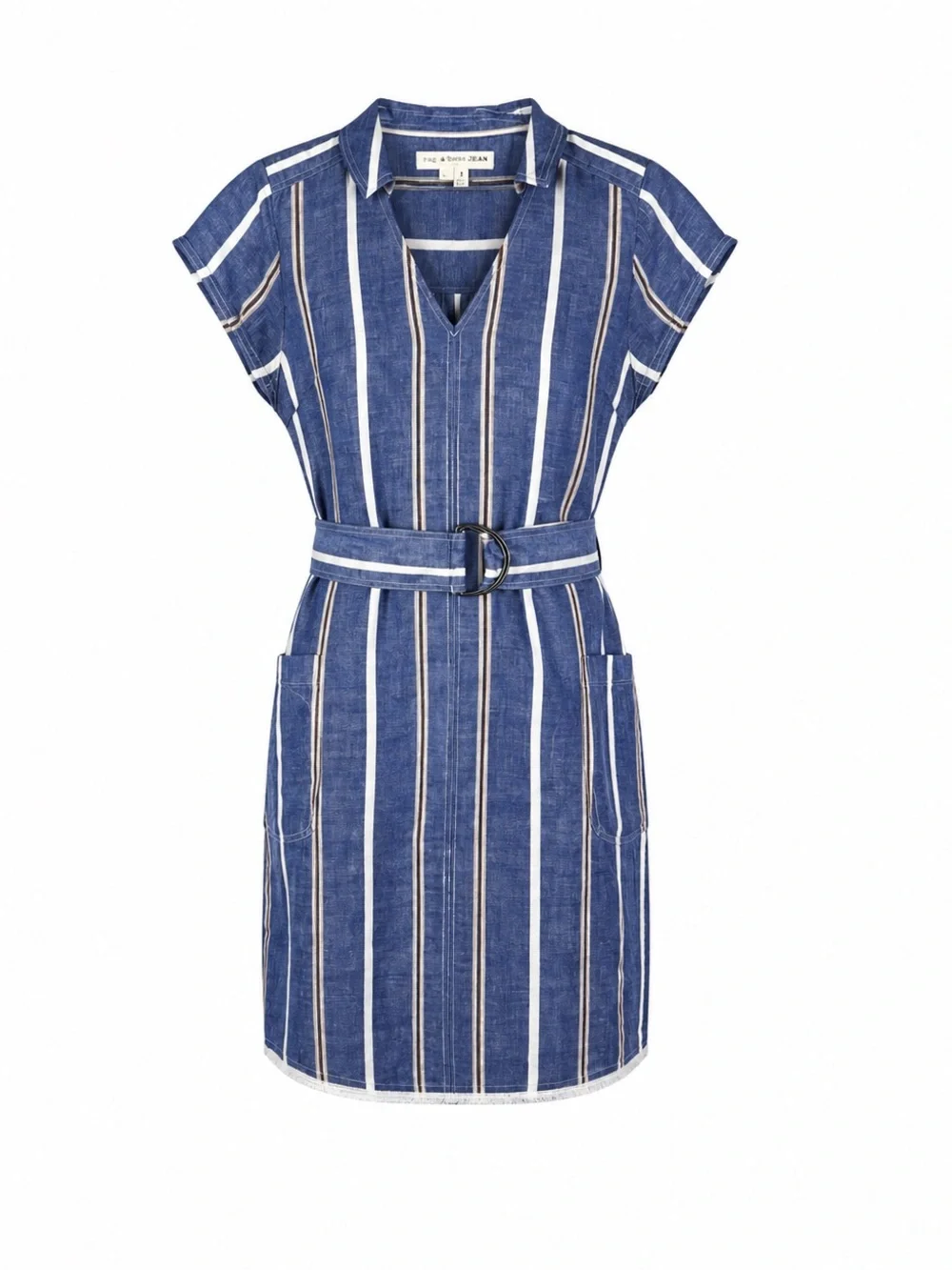 Anthropologie Pilcro Linen Dress Size 4 Coastal Resort Summer Indie Boho - Picture 2 of 8